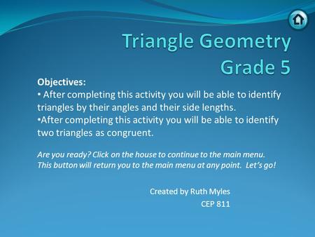 Triangle Geometry Grade 5