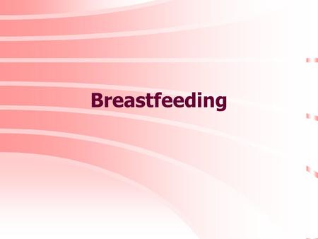 Breastfeeding. Anatomy Montgomery’s tubercules lactiferous sinuses lactiferous ducts.