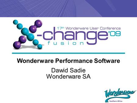 Wonderware Performance Software