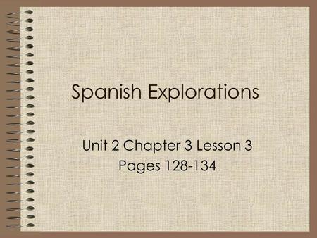 Unit 2 Chapter 3 Lesson 3 Pages