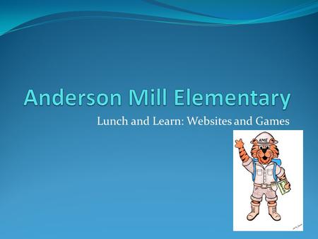 Lunch and Learn: Websites and Games. Study Island  Username:  Subject: Math, Reading, Science,