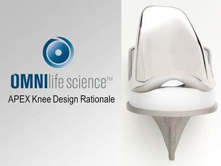 APEX Knee Design Rationale