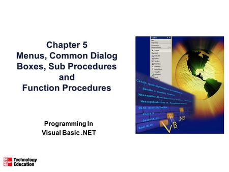 Programming In Visual Basic .NET