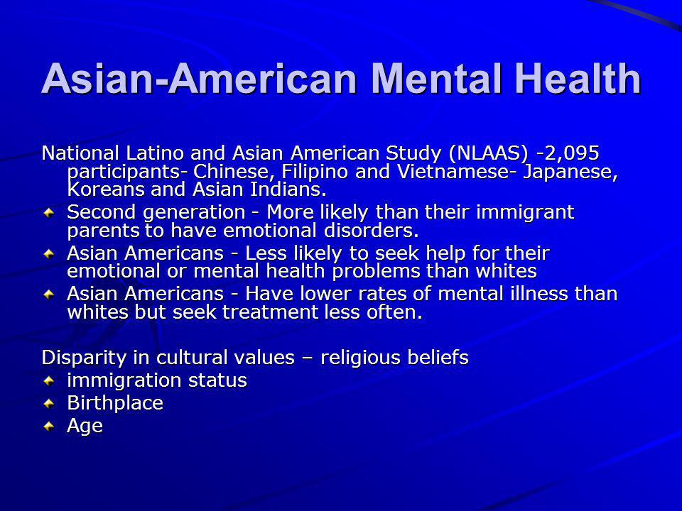 Asian Americans And Mental Health 115