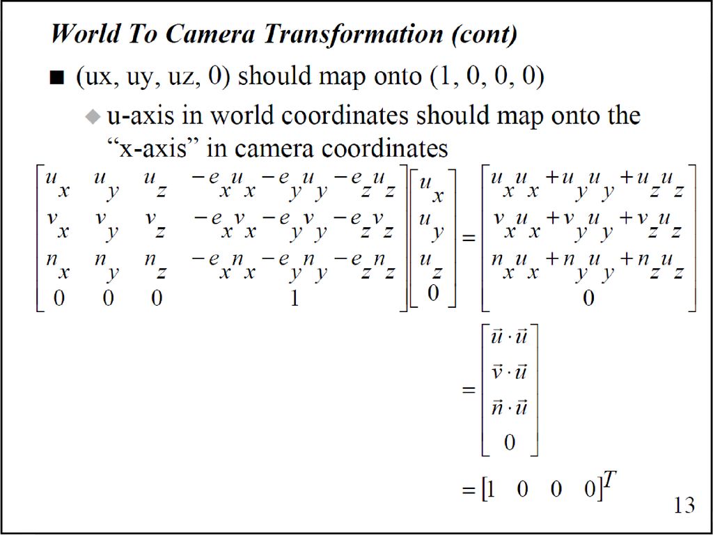 Viewing And Perspective Transformations Ppt Download