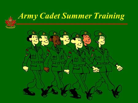 Army Cadet Summer Training