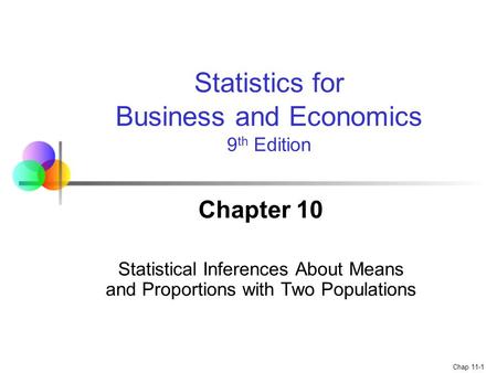 Business and Economics 9th Edition