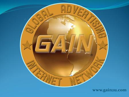 Www.gain2u.com. Imagine Earning weekly residual income for just introducing people to online shopping. Exchanging products and services in an exclusive.
