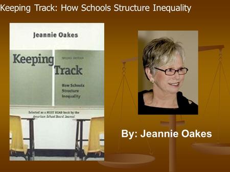 Keeping Track: How Schools Structure Inequality