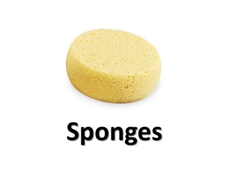Sponges. Wet sponges can only give. Dry sponges can only take.