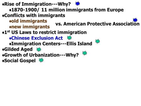 Rise of Immigration---Why?