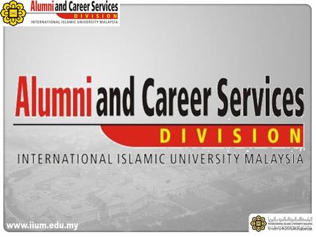 MISSION To conduct beneficial alumni activities for university’s development and provide excellent career and industrial relations services for optimal.