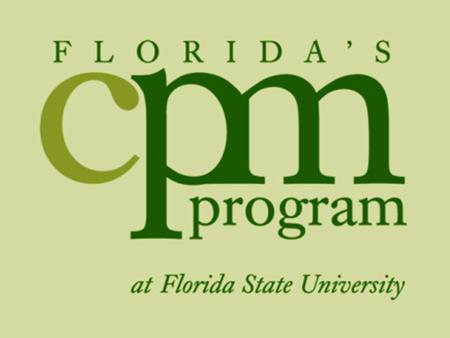 Florida’s Certified Public Manager Program