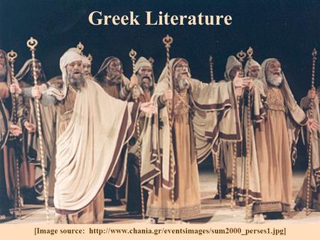 Greek Literature [Image source: