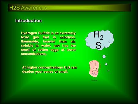 H2S H2S Awareness Introduction