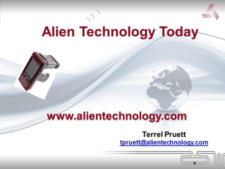 Alien Technology Today Terrel Pruett