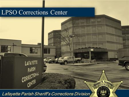LPSO Corrections Center. 2009 LPCC Inmate Population Growth.