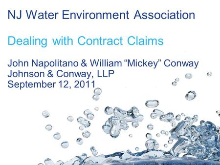 NJ Water Environment Association