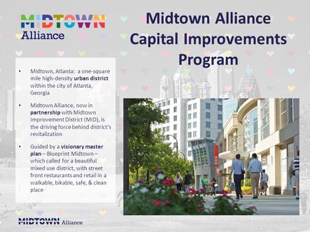 Midtown Alliance Capital Improvements Program