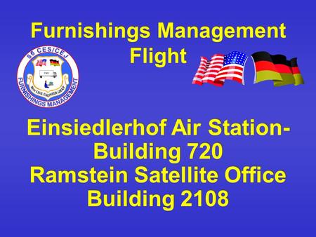 Furnishings Management Flight