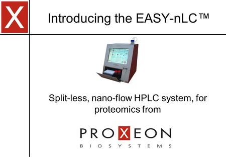 Introducing the EASY-nLC™