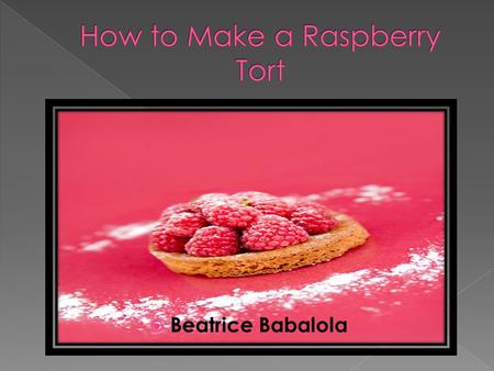  Beatrice Babalola. If you are looking to amaze your relatives this holiday with a decadent dessert that is inexpensive, simple to make and looked like.