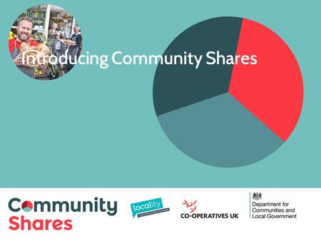 Introducing Community Shares. Community shares in pictures.