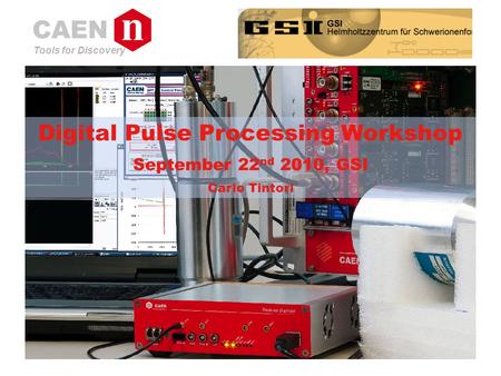 Digital Pulse Processing Workshop