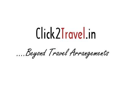 ….Beyond Travel Arrangements. Click2Travel.in’s MICE division acts as a facilitator in organizing MICE activities with specialization in Corporate Meetings,