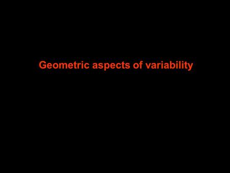Geometric aspects of variability. A simple building system could be schematically conceived as a spatial allocation of cells, each cell characterized.