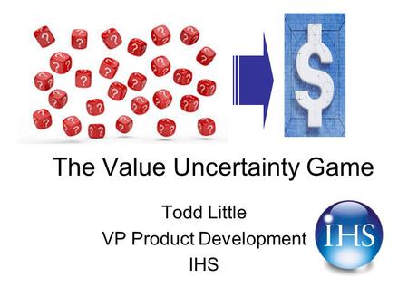 The Value Uncertainty Game