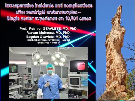Intraoperative incidents and complications