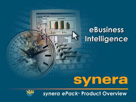 Synera - www.synerasystems.com1 synera ePack TM Product Overview eBusiness Intelligence.