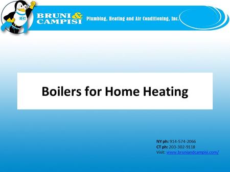 NY ph: 914-574-2066 CT ph: 203-302-9118 Visit: www.bruniandcampisi.com/www.bruniandcampisi.com/ Boilers for Home Heating.