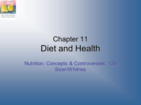 Chapter 11 Diet and Health