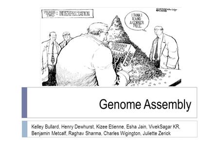 Kelley Bullard, Henry Dewhurst, Kizee Etienne, Esha Jain, VivekSagar KR, Benjamin Metcalf, Raghav Sharma, Charles Wigington, Juliette Zerick Genome Assembly.