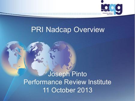 Performance Review Institute