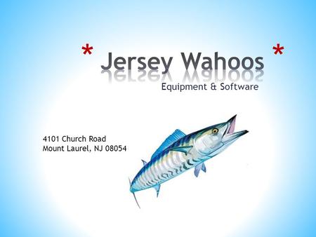 Equipment & Software 4101 Church Road Mount Laurel, NJ 08054.