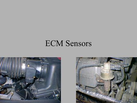 ECM Sensors. Air Temperature Sensor Air Flow Meter.