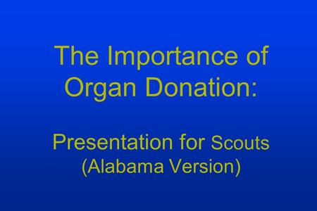 The “regular” BSA Donor Awareness Patch