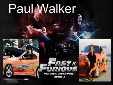 Paul Walker. Paul Walker death Paul Walker sadly passed away on the 30 th of November 2013. He died after a charity event that he hosted at his car garage.