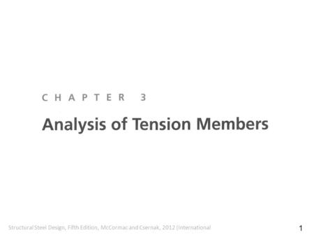 Tension members are found in: