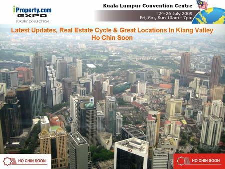 Latest Updates, Real Estate Cycle & Great Locations In Klang Valley 1. Quick Introduction – Stock Market; Industrial Statistics; Oil Prices; New Administration.