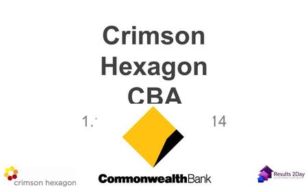 Crimson Hexagon CBA 1.1.2013 – 30.1.2014.