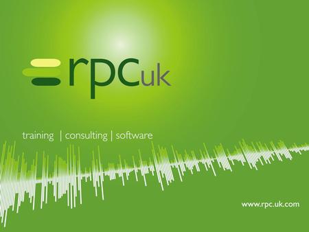 www.rpc.uk.com Extending the PMO horizon through real business intelligence.
