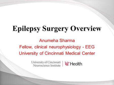 Epilepsy Surgery Overview