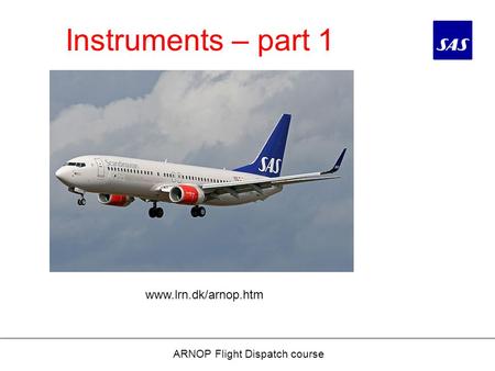 ARNOP Flight Dispatch course