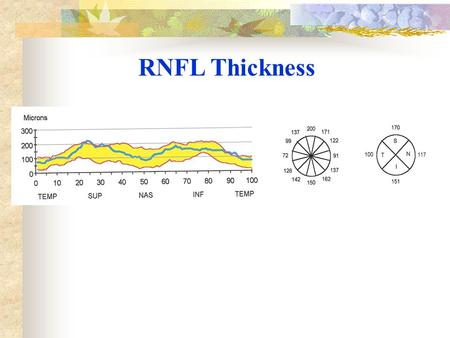 RNFL Thickness. The ubiquitin proteasome pathway – PD genes Adapted from Eriksen et al Arch Neurol 2005, 6: 353-357.