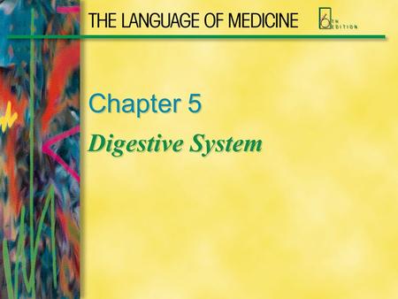 Chapter 5 Digestive System. Copyright © 2001 by W. B. Saunders Company. All rights reserved. Oral cavity. Fig. 5-1. Forward Back MENU.