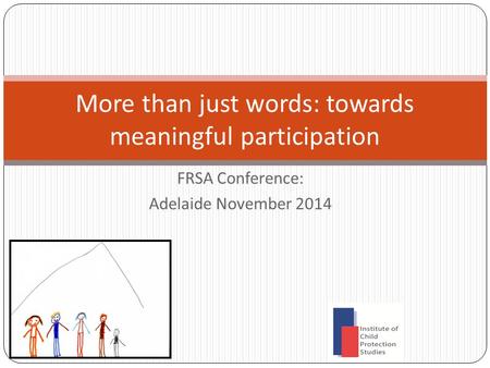 More than just words: towards meaningful participation